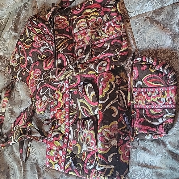 Vera Bradley Handbags - Vera bradley puccini bundle
